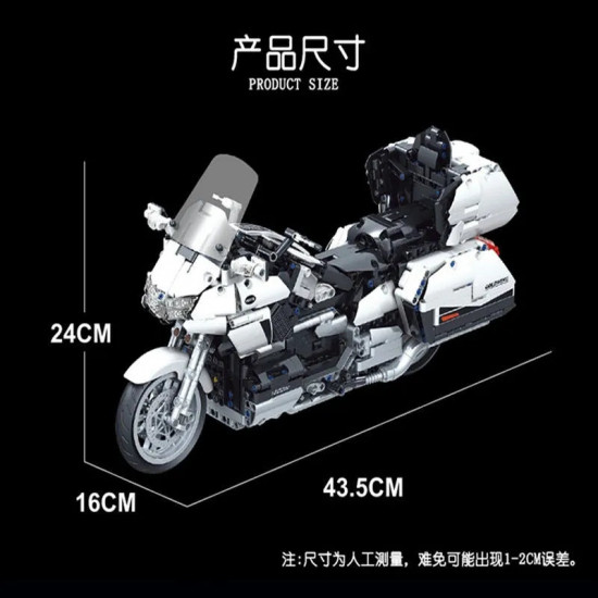moc tech gold wing motorcycle bricks toy 8110 moc tech gold wing motorcycle bricks toy 8110