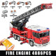 moc tech motorized rc ladder truck rescue fire engine bricks toy moc tech motorized rc ladder truck rescue fire engine bricks toy