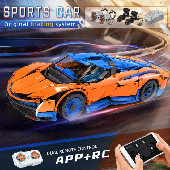 moc tech rc app speedtail racing car bricks toys 13098 moc tech rc app speedtail racing car bricks toys 13098