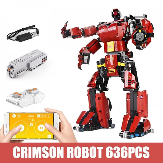 moc tech rc motorized crimson beast robot bricks toy 15038 moc tech rc motorized crimson beast robot bricks toy 15038
