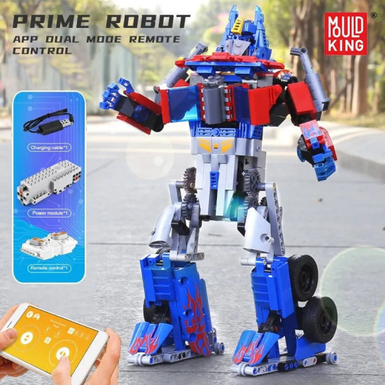 moc tech rc motorized prime robot bricks toys 15036 moc tech rc motorized prime robot bricks toys 15036