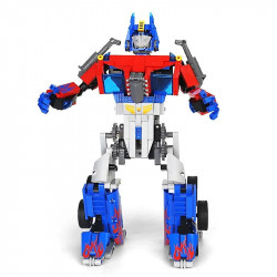 moc tech rc motorized prime robot bricks toys 15036