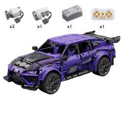 moc tech rc off-road motorized sports suv bricks toy