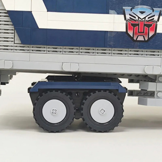 moc transformers optimus prime combined carriage truck bricks toy moc transformers optimus prime combined carriage truck bricks toy