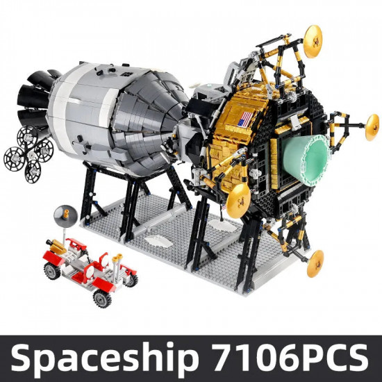 moc ucs apollo 11 spacecraft lunar landing bricks toys 21006 moc ucs apollo 11 spacecraft lunar landing bricks toys 21006