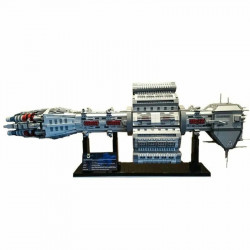 moc ucs babylon eas agamemnon spaceship bricks toy