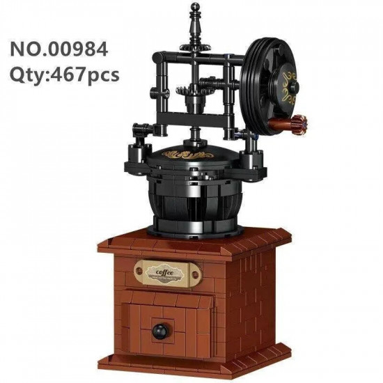 moc vintage coffee machine mini bricks toy 00984 moc vintage coffee machine mini bricks toy 00984
