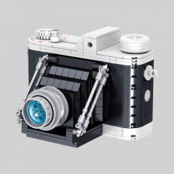 moc vintage slr digital camera mini bricks toys 00905