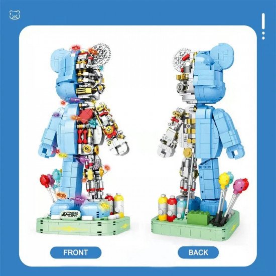 moc violent half bear mechanical robot bricks toy 6302 moc violent half bear mechanical robot bricks toy 6302
