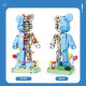 moc violent half bear mechanical robot bricks toy 6302 moc violent half bear mechanical robot bricks toy 6302