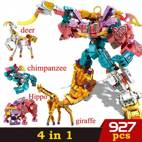moc wilderness guardian transforming mecha bricks kids toy moc wilderness guardian transforming mecha bricks kids toy
