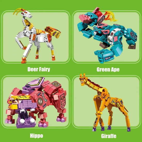 moc wilderness guardian transforming mecha bricks kids toy moc wilderness guardian transforming mecha bricks kids toy