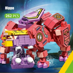 moc wilderness guardian transforming mecha bricks kids toy