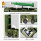 moc ww2 df17 medium range ballistic missile bricks toys moc ww2 df17 medium range ballistic missile bricks toys