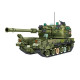 moc ww2 military 155 self-propelled artillery kids toys moc ww2 military 155 self-propelled artillery kids toys