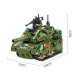 moc ww2 military 99a q version main battle tank bricks toy moc ww2 military 99a q version main battle tank bricks toy