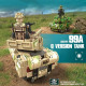moc ww2 military 99a q version main battle tank bricks toy moc ww2 military 99a q version main battle tank bricks toy