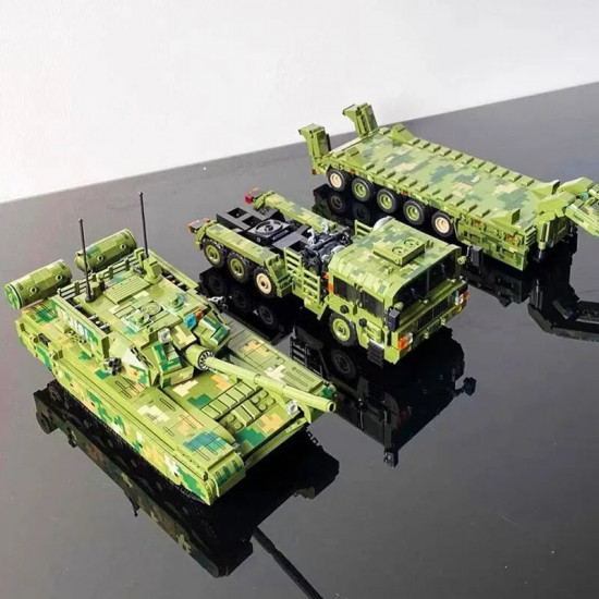 moc ww2 military 99a tank transporter bricks kids toys moc ww2 military 99a tank transporter bricks kids toys
