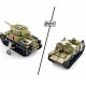 moc ww2 military battle m13/40 tank bricks toy moc ww2 military battle m13/40 tank bricks toy