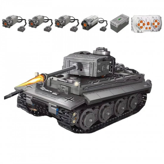 moc ww2 military rc app heavy tiger tank bricks toys t4016 moc ww2 military rc app heavy tiger tank bricks toys t4016