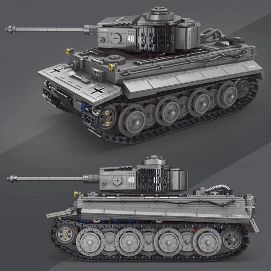 moc ww2 military rc app heavy tiger tank bricks toys t4016 moc ww2 military rc app heavy tiger tank bricks toys t4016