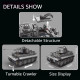 moc ww2 military rc app heavy tiger tank bricks toys t4016 moc ww2 military rc app heavy tiger tank bricks toys t4016