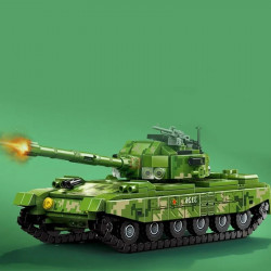 moc ww2 military type 88 main battle tank bricks toys