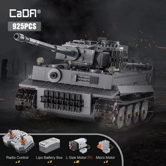 moc ww2 motorized rc tiger battle tank bricks toy moc ww2 motorized rc tiger battle tank bricks toy