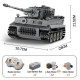 moc ww2 motorized rc tiger battle tank bricks toy moc ww2 motorized rc tiger battle tank bricks toy