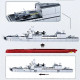moc ww2 navy 055 destroyer cruiser warship bricks toy moc ww2 navy 055 destroyer cruiser warship bricks toy