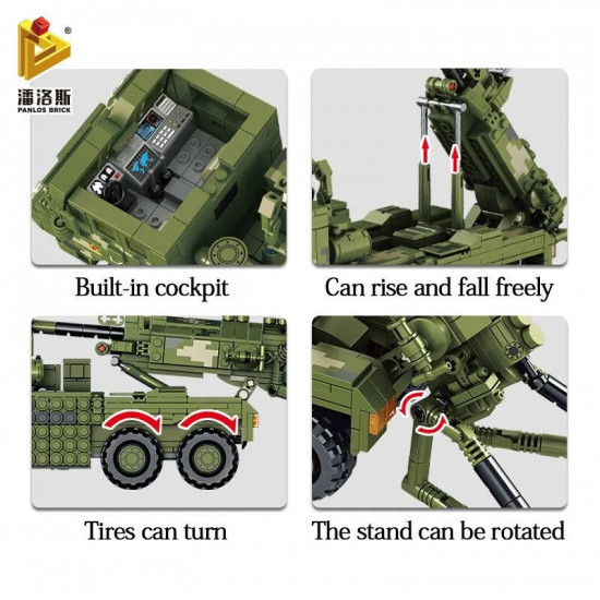 moc ww2 sh-15x armored car mounted howitzer bricks toy moc ww2 sh-15x armored car mounted howitzer bricks toy