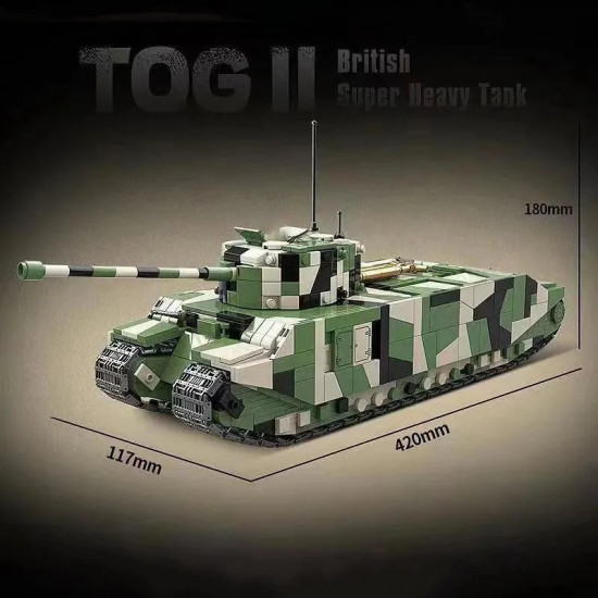 moc ww2 uk tog ii heavy tank bricks toys moc ww2 uk tog ii heavy tank bricks toys