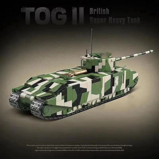 moc ww2 uk tog ii heavy tank bricks toys moc ww2 uk tog ii heavy tank bricks toys