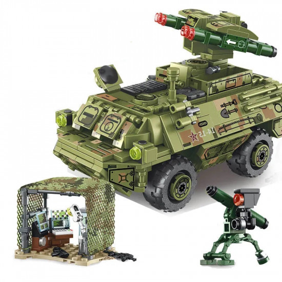 modern military red arrow missile vehicle bricks toy modern military red arrow missile vehicle bricks toy
