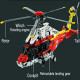 motorized airbus h175 rescue helicopter bricks moc toy motorized airbus h175 rescue helicopter bricks moc toy