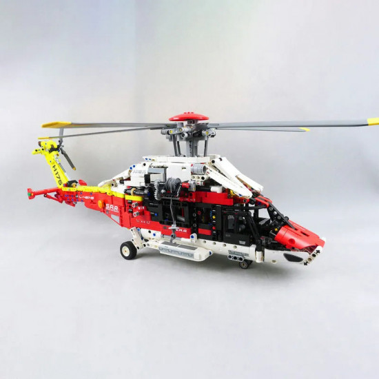 motorized airbus h175 rescue helicopter bricks moc toy motorized airbus h175 rescue helicopter bricks moc toy