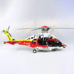 motorized airbus h175 rescue helicopter bricks moc toy