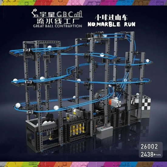 motorized ball contraption marble run bricks kids toys motorized ball contraption marble run bricks kids toys