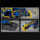 motorized rc bucket wheel excavator bricks toy 17006 eu motorized rc bucket wheel excavator bricks toy 17006 eu