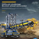 motorized rc bucket wheel excavator bricks toy 17006 eu motorized rc bucket wheel excavator bricks toy 17006 eu