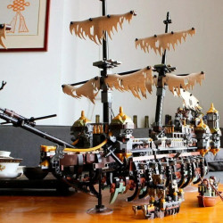 movie creative moc silent mary pirates ship bricks toys 16042