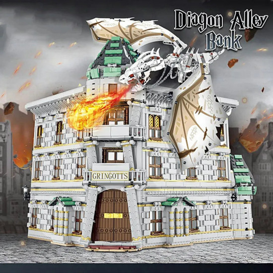 movie expert harry potter moc diagon alley bricks toy movie expert harry potter moc diagon alley bricks toy