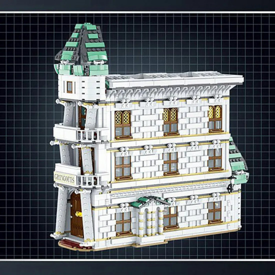 movie expert harry potter moc diagon alley bricks toy movie expert harry potter moc diagon alley bricks toy