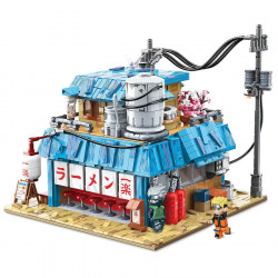 movie expert japanese noodle shop house bricks toy