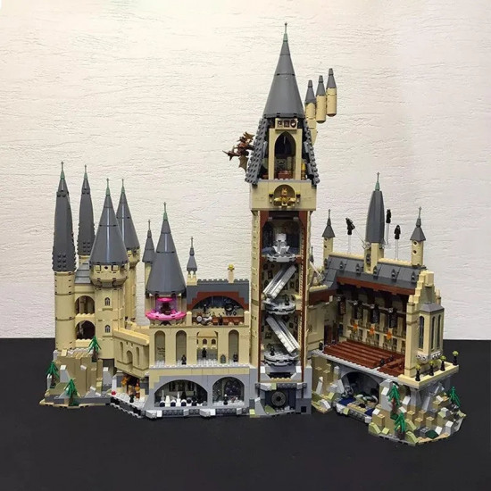 movie expert moc harry potter ucs hogwarts castle bricks toy movie expert moc harry potter ucs hogwarts castle bricks toy