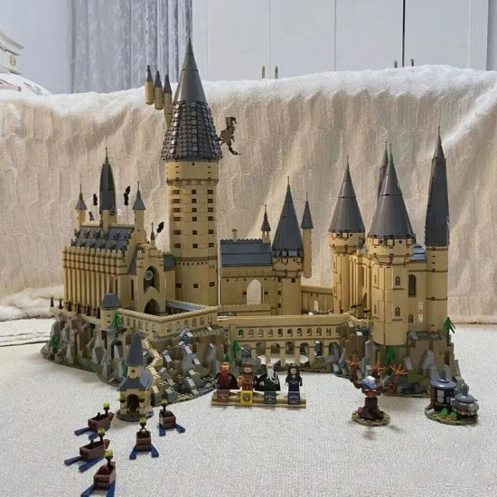 movie expert moc harry potter ucs hogwarts castle bricks toy movie expert moc harry potter ucs hogwarts castle bricks toy