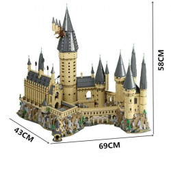 movie expert moc harry potter ucs hogwarts castle bricks toy