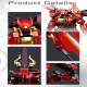 movie halberd athena transforming mecha robot bricks toy movie halberd athena transforming mecha robot bricks toy