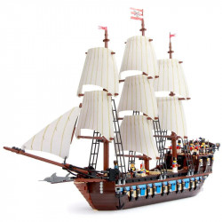 movie moc imperial flagship pirate ship bricks toy 22001