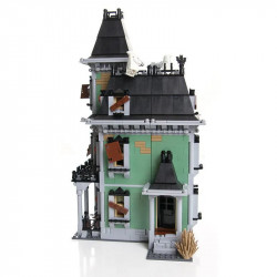 movie moc monster fighters haunted house bricks toy 16007